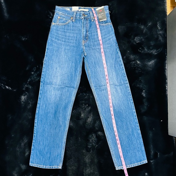 LEVIS Dad Blue Straight Leg Jeans - Picture 2 of 13
